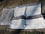 Pui 1969 Oldsmobile Cutlass Holiday "s" 442 Splint Bench Front Seat Cover White. Fixed Price $424.99.