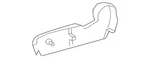 Genuine Toyota 2015-2020 Sienna Cushion Shield 71862-08020-B2. Fixed Price $83.42.