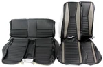 Seat Upholstery Mach Full Set Black Wgray Stripe Fastback 1971 1972 1973 - Tmi. Fixed Price $916.76.