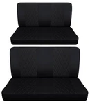 Fits 1965 To 1968 Plymouth Fury Iii 4 Door Front And Rear Bench Seat Covers. Fixed Price $159.99.