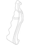Genuine Audi Seat Back Cover 8W0-881-806-Q-FBX. Fixed Price $1215.24.