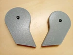 92-97 Light/opal Gray Split Seat Hinge Covers 40/20/40 Ford F150 F250 F350 Obs. Fixed Price $49.99.