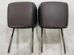 Fits 2010 - 2016 Chevy Equinox Front Lh & Rh Headrest Brown Leather Set Of Oem. Fixed Price $56.70.