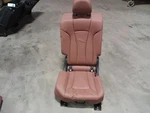 2022 Audi Q8 Passenger Right Side Rear Seat Back Brown Leather Trim Ml. Fixed Price $650.00.