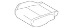 Genuine Mitsubishi Cushion Cover 87370W411P. Fixed Price $645.10.