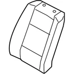 Genuine Bmw Cover, Basic Backrest, Leath 52-10-7-480-130 New. Fixed Price $1068.52.