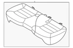 Genuine Mazda Seat Cushion Foam KN3C-57-200A-39. Fixed Price $1943.35.