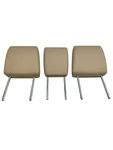 2010-2016 Land Rover LR4 Rear Left Center Right Headrest SET-3 (almond Leather). Fixed Price $249.95.