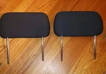 07 - 13 Chevrolet Silverado 1500 Black Cloth Rear Seat Headrest Set 2 Lh/rh Oem. Fixed Price $73.93.