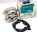 Nos 71 78 Cadillac Trunk Lock Cover Emblem Crest Flipper Slider Gm Trim Molding. Fixed Price $229.95.