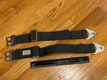 Dodge Charger Pair Seat Belts 2802741 1966-4 SAE-J4C Marked Chrysler Corp. Fixed Price $40.00.