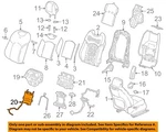 Gm Oem 16-20 CT6 Seats Tracks Driver Components-lumbar Support 23303022. Fixed Price $434.86.