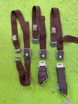 73-79 Red Truck Lap Belt Seat Set Ford 1973-1979 F150 F250 F350 Oem F-250. Fixed Price $180.00.