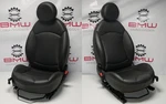 Front Left & Right Side Bucket Seat Leather Sport Oem Mini R59 Black Roadster. Fixed Price $1000.00.