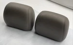 Hummer H2 Rear Right & Left Side Seat Headrest Leather Set -tan- Oem 2003-2009. Fixed Price $97.00.
