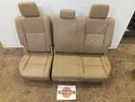 2007-2013 Toyota Tundra Extra Cab Tan Leather Rear Back Seat 10541126. Fixed Price $629.83.