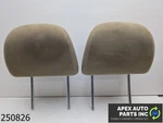 Oem 2008-2010 Honda Accord 2.4L Cloth Front Headrests Set Tan Lh Rh. Fixed Price $69.99.