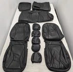 Ford Mustang Mach Select 2021-2022 Black Leather Seat Covers LQ107. Fixed Price $439.20.