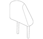 Genuine Honda Headrest 81140-T2F-A01ZA. Fixed Price $428.37.