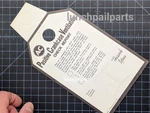 Nos Gm Pcv Service Card Chevy Buick Pontiac Cadillac Oldsmobile Corvette Camaro. Fixed Price $35.00.