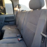 Dodge Crew Cab RAM2500 2006 Seat, Rear Gray Cloth. Fixed Price $599.00.