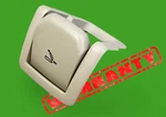 07-15 Audi Q7 Rear 2ND Row Folding Seat Hook Plastic Cover Trim Beige 4L0883607A. Fixed Price $29.87.
