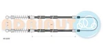 Adriauto 45.0205 Cable, Parking Brake For Seat. Fixed Price $14.66.