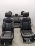 11-14 Ford F150 Pickup Complete Seat Set Front Rear Black Leather 1116107. Fixed Price $1100.00.