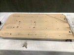 M998 Hmmwv 12340051 Rear Vehicular Back Seat Frame W/cable 2540-01-188-3229 Nos. Fixed Price $164.99.