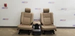 16 Toyota Sequoia Platinum Second Row Heated Seat Set With Center Console Tan. Fixed Price $650.00.