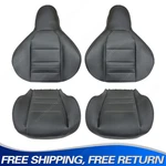 Front Bottom-top Perf Leather Seat Cover Black For 1997-2004 Porsche Boxster Us. Fixed Price $260.15.