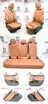 Front & Rear Seat Backrest Bench Set Oem Bmw G01 X3 17-20 Heated Leather. Fixed Price $1492.00.