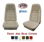 Sportsroof Seat Upholstery Covers 1970 Mustang Standard By Distinctive Ind.. Fixed Price $543.70.