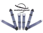 1953-1967 Triumph TR4 Driver & Passenger Seat Belt Kit 3-POINT Non-retractable. Fixed Price $172.95.