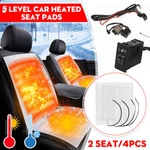 Car Heater Kit 5 Level Heated Square Switch Dual Control System For 2 Seats. Fixed Price $50.50.