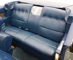 1970 Cadillac Deville Convertible Rear Seat Cover Without Armrest. Fixed Price $546.00.