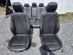 2012-2018 Bmw F30 3-SERIES Front & Rear Leather Set Black Oem. Fixed Price $450.00.