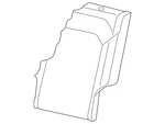 Genuine Volkswagen Seat Back Cover 3CN-881-805-AH-AEG. Fixed Price $212.53.