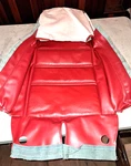 1971-73 Ford Mustang Front Seat Upholstery Back Nos D1ZZ-6564416-AIE. Fixed Price $259.95.