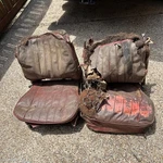 Original Porsche 356 Seat Set. Passenger+driver. Fixed Price $500.00.