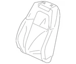 Genuine Honda Seat Back Cushion Cover 81125-TLA-A51ZC. Fixed Price $715.23.