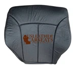 2000 2016 Peterbilt 379 Base Tractor Truck Driver Bottom Leather Seat Cover Blk. Fixed Price $149.99.