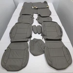 For Chevrolet Tahoe Ltz Premier 2016-2020 Grey Leather Seat Covers A3. Fixed Price $796.00.