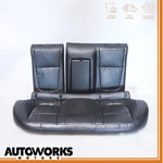 09-11 Jaguar Xf X250 Rear Center Lower Upper Seat Cushion Leather Black Leg Oem. Fixed Price $334.50.