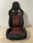 Recaro Sportster GK100H Black And Red Seat With Heated. Fixed Price $1800.00.
