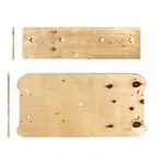 Ezgo Work Horse 5/8 Inch Plywood Seats - 2 Piece With Predrilled Holes. Fixed Price $69.99.