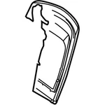 Genuine Bmw Rear Panel With Net Bag Righ 52-10-8-255-676 New. Fixed Price $180.48.
