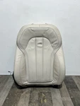 14-18 Bmw F15 X5 Front Driver Heated Backrest Seat Cushion Cover Oem Ivory White. Fixed Price $185.00.