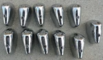Ford Thunderbird Manual Seat Track Knob Left Right Side 1964-1966 64-66 Oem. Fixed Price $65.00.