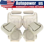 Driver / Passenger Replacement Leather Seat Cover Tan For 2002 Cadillac Escalade. Fixed Price $139.09.